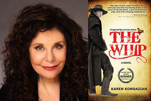 Karen Kondazian's The Whip a Finalist in Book to Movie